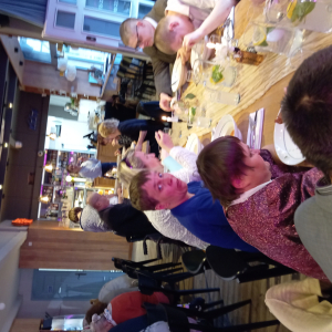 poczęstunek w restauracji 